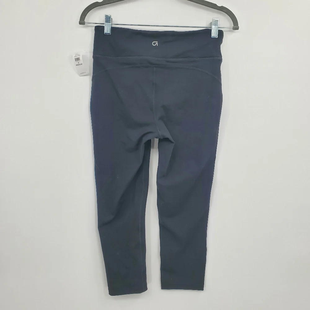 ☆☆ GAP Black High-Rise Capri Length Leggings Size Small NWT
